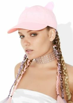 Cross Colours Hats Pussy Power Cat Hat