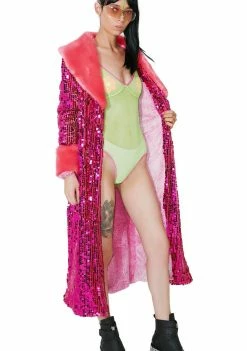 EASY TIGER Feeling Pink Festi Coat Outerwear