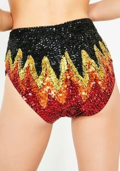 EASY TIGER Bottoms Too Hot To Handle Sequin Shorts