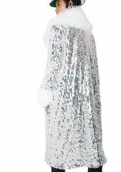 EASY TIGER Outerwear Feeling Silver Festi Coat