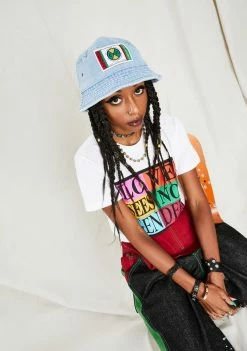 Cross Colours Denim Bucket Hat Hats