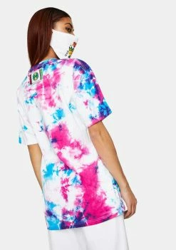 Cross Colours Love Sees No Gender Tie Dye T-Shirt