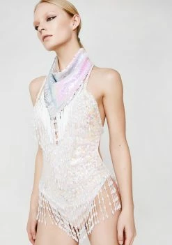 EASY TIGER Shimmy Shimmy Holographic Bodysuit